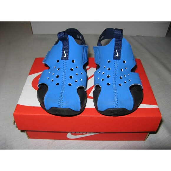 Nike Other - Nike Sandals Kids Baby Toddler Blue Sunray Protect 2 PS 943826-403 Size 8C